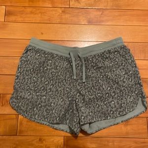 Leopard print shorts
